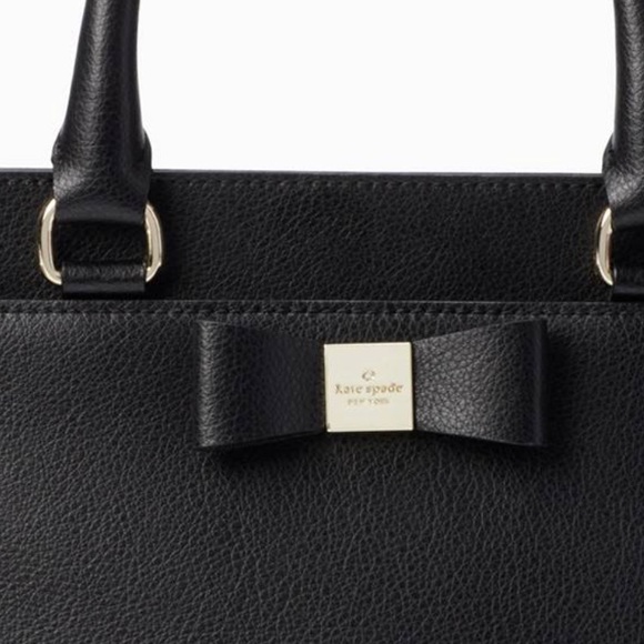 ⛔️SOLD⛔️Authentic Kate spade leather Crosb/Satchel - Picture 6 of 7